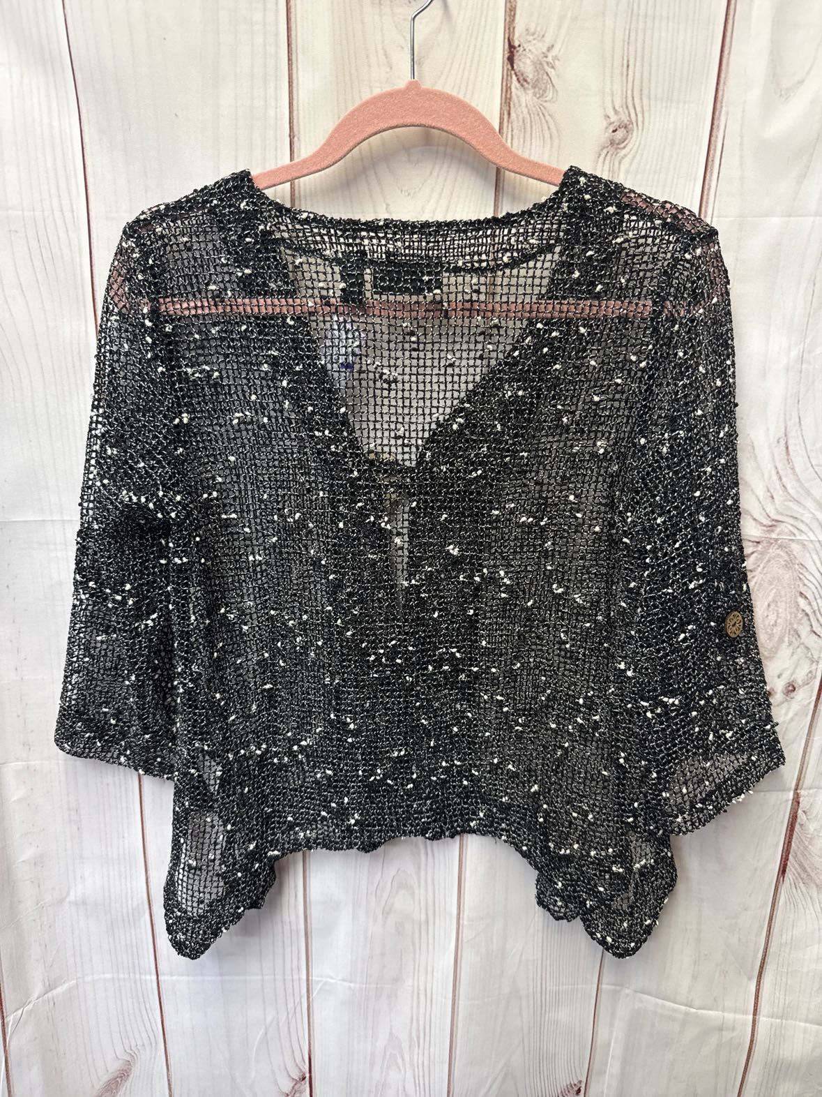 Nina Leonard Women's Size S Black Cardigan