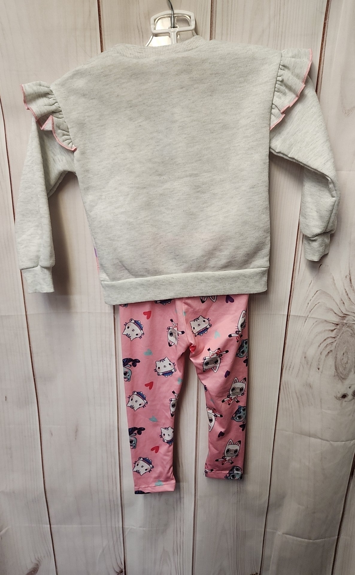 Gabby's Dollhouse Girl's Size 4 Gray Outfit