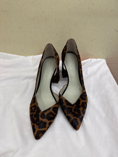 1State Women's Size 9 leopard print Pumps Shoes