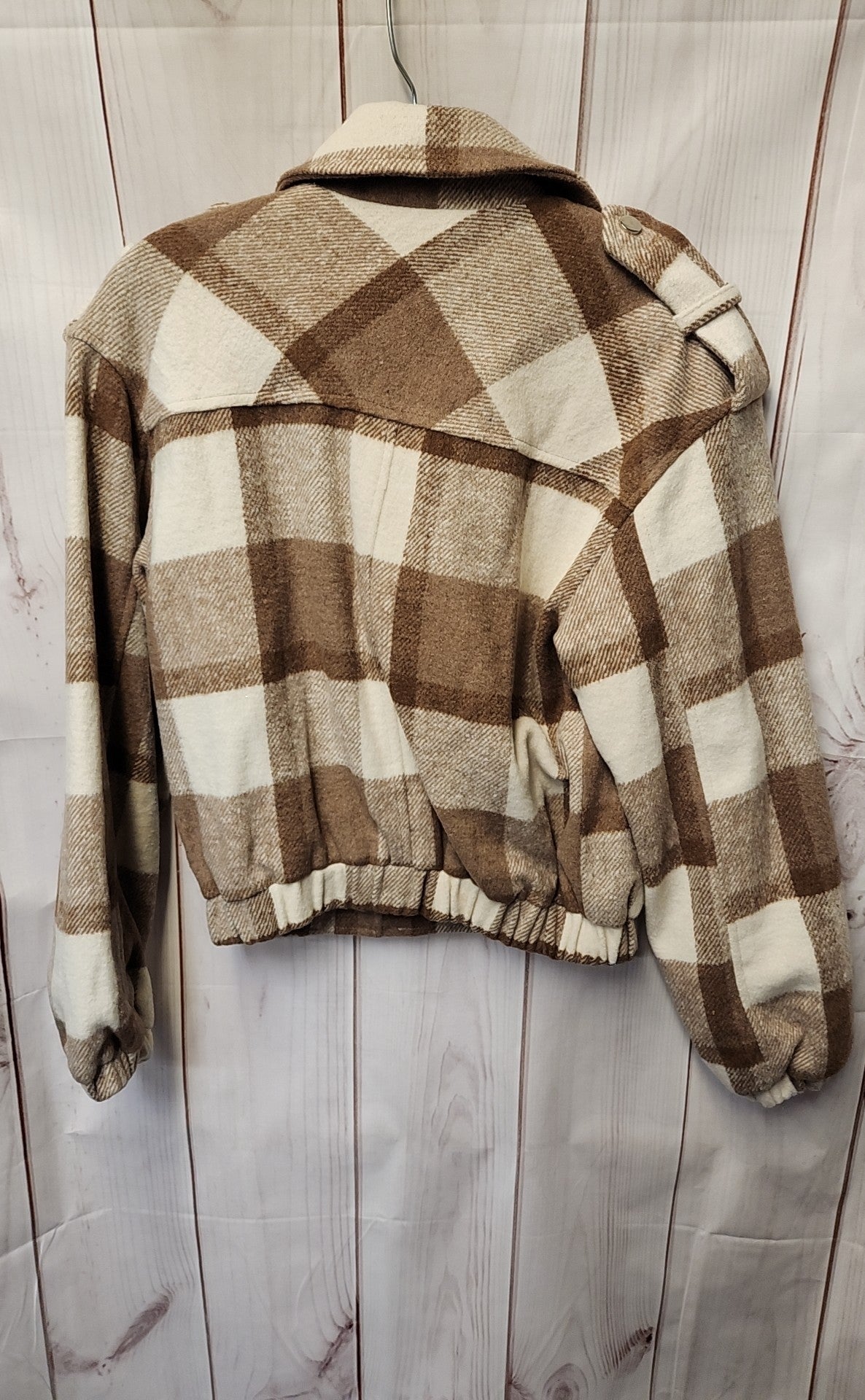 Dolan Women's Size XS White & Tan Jacket