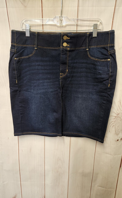 Apt 9 Women's Size 16 Blue Skirt