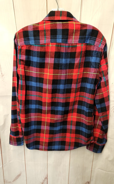 American Eagle Men's Size S Red & Blue Shirt