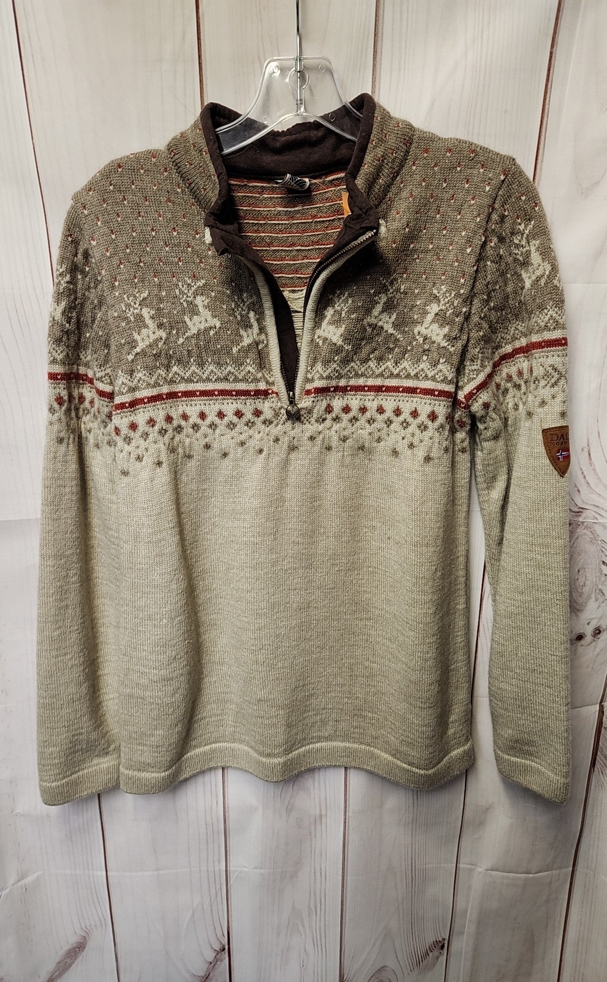 Dale of Norway Women's Size L Brown Sweater