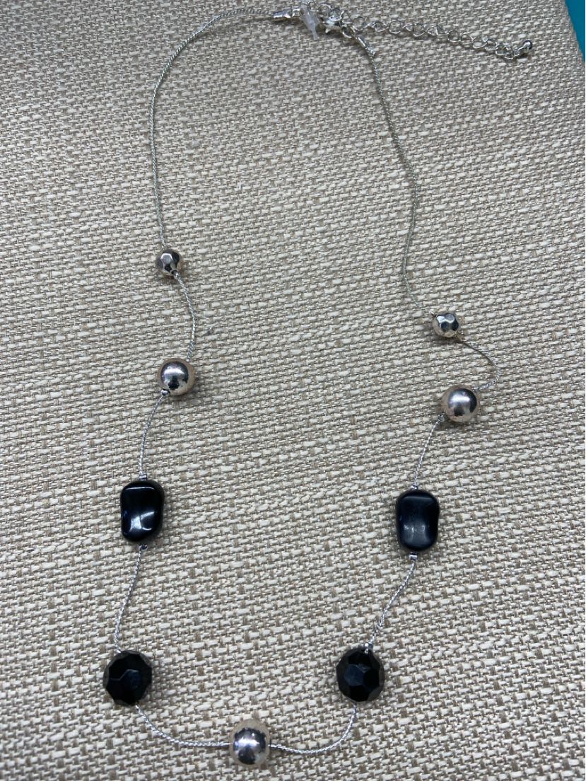 Black & Silver Necklace