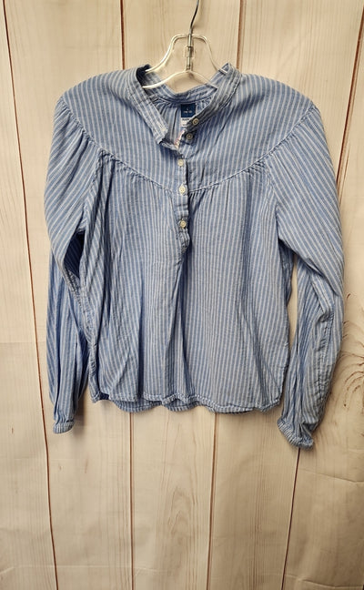 Old Navy Girl's Size 10/12 Blue Shirt