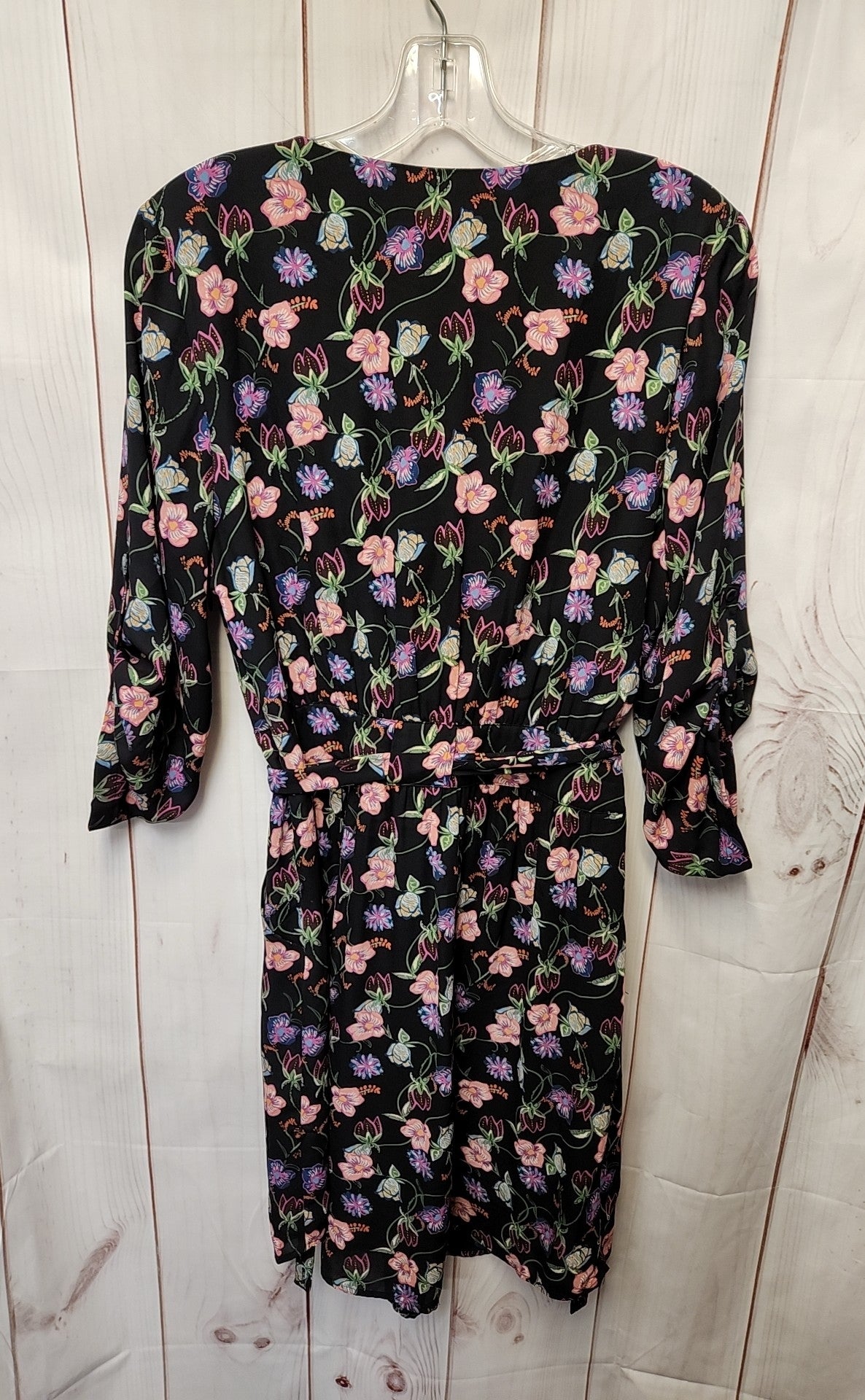 Dr2 Women's Size M Black Floral Dress