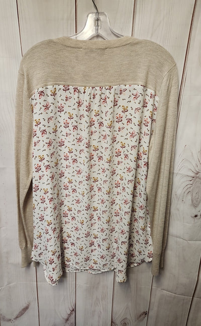 NWT Loft Women's Size XL Beige Sweater