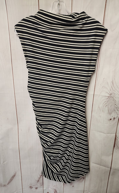 NWT Anthropologie Women's Size S Black & White Dress