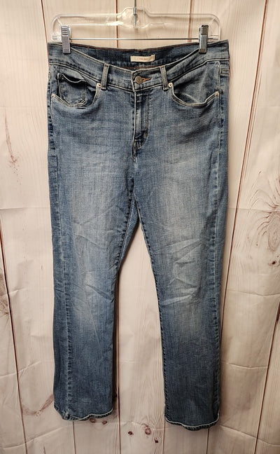 Levis Women's Size 29 (7-8) Blue Jeans Classic Boot
