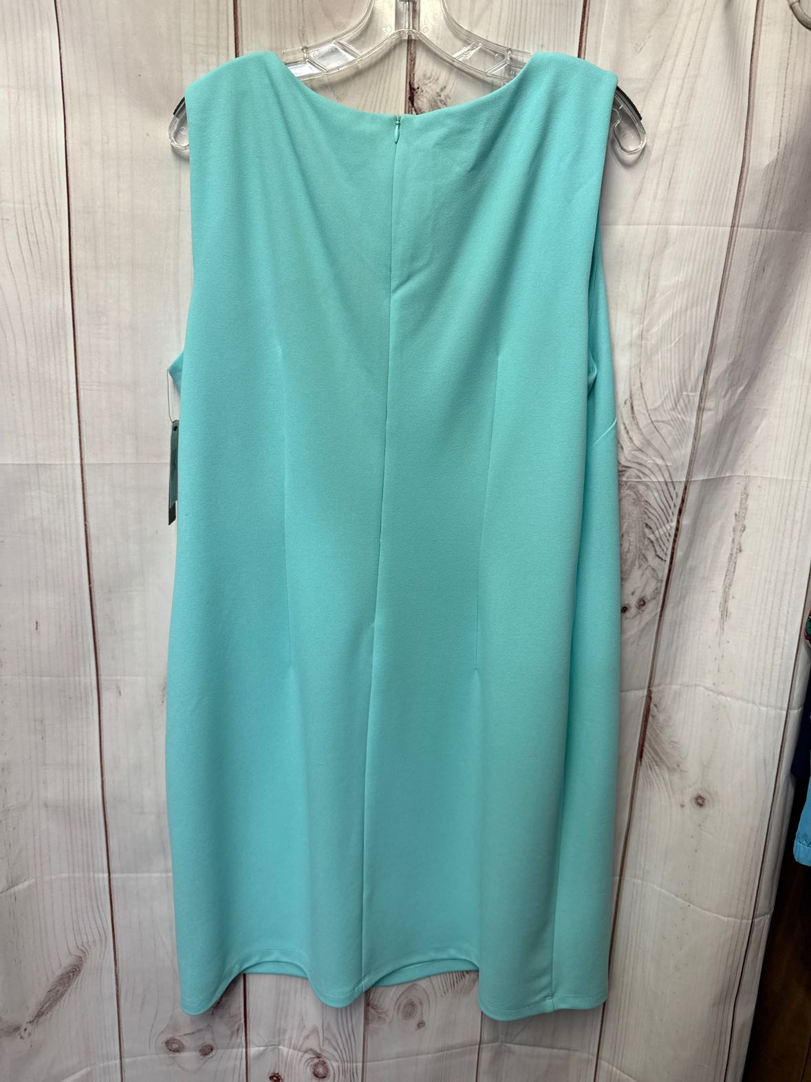NWT AGB Women's Size 16 Turquoise Dress