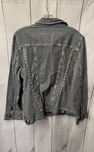 NWT Chico's Women's Size L Gray Jacket