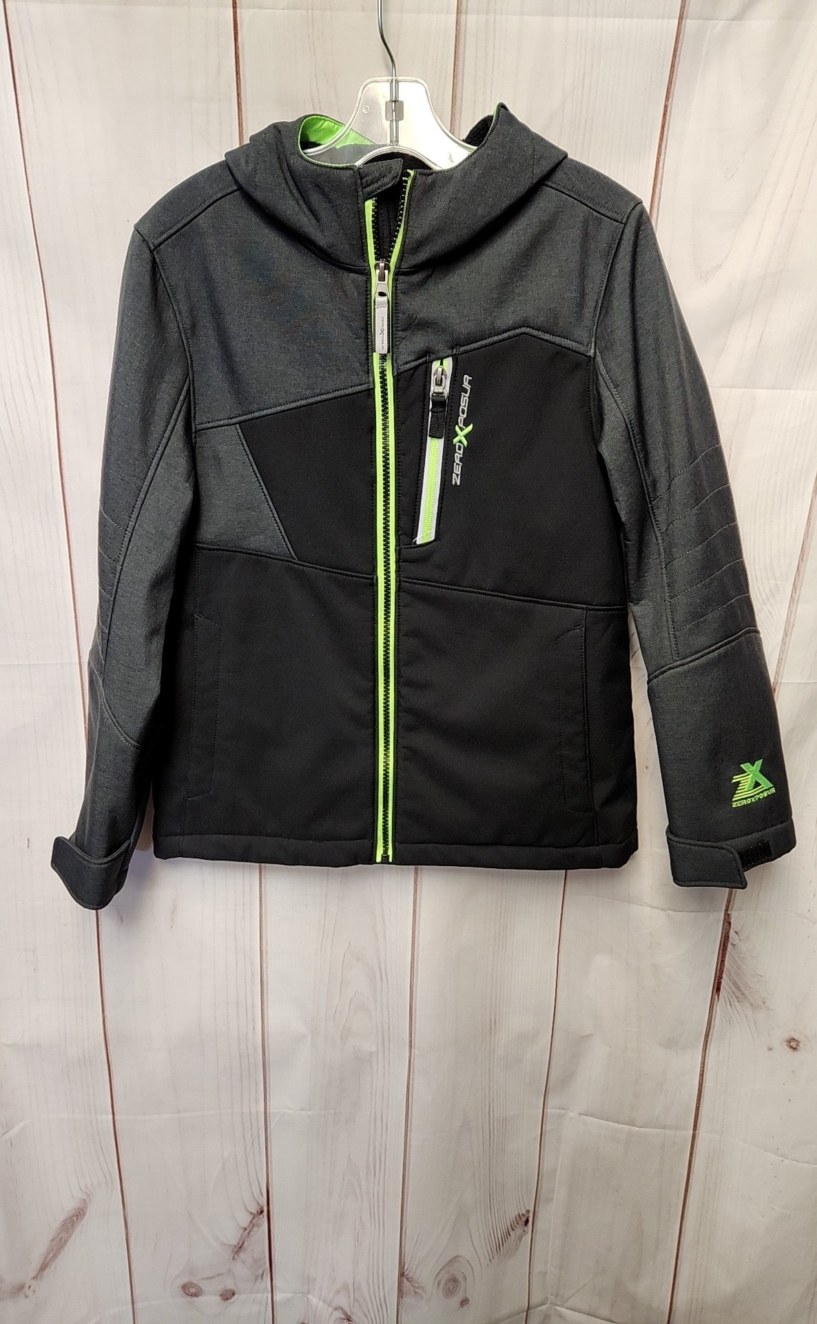 Zero Xposur Boy's Size 10/12 Gray Jacket
