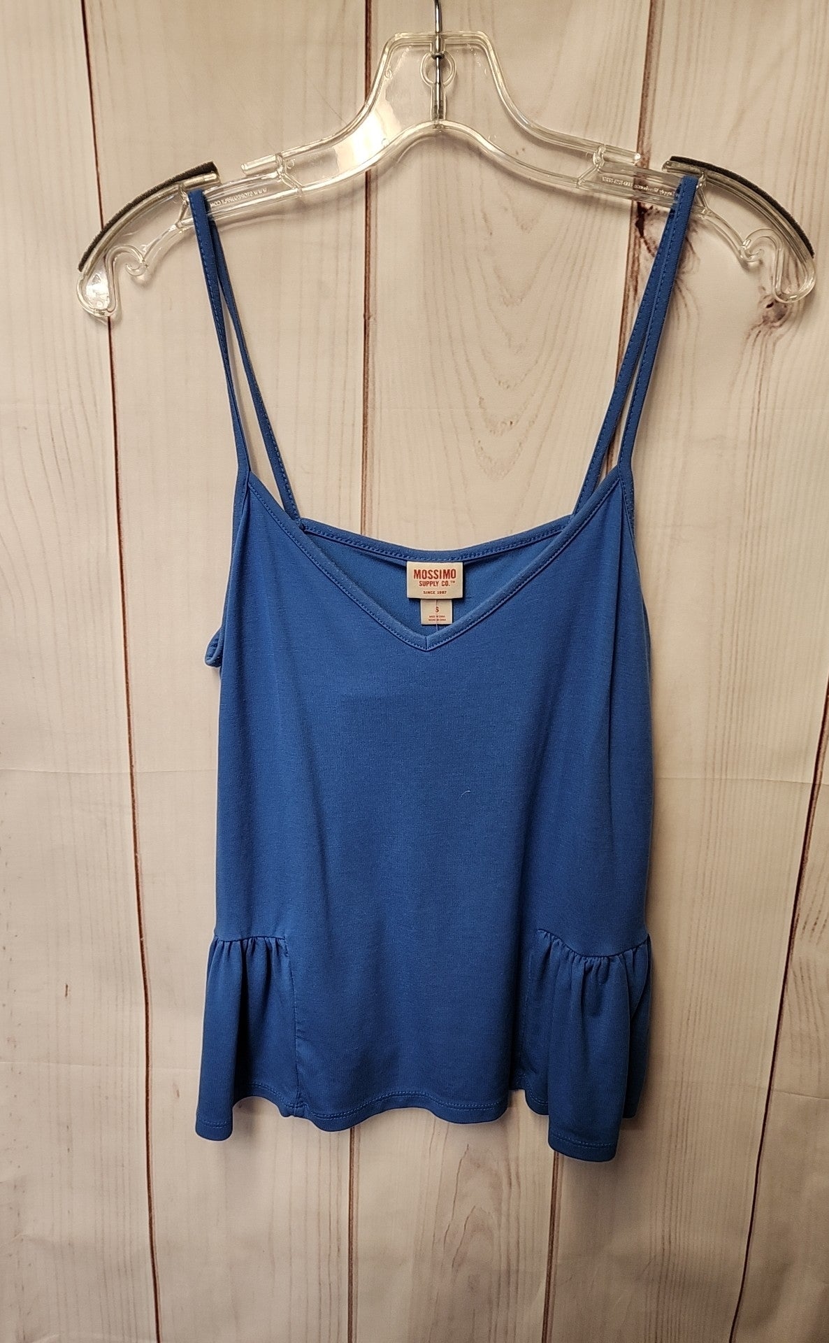 Mossimo Women's Size S Blue Sleeveless Top