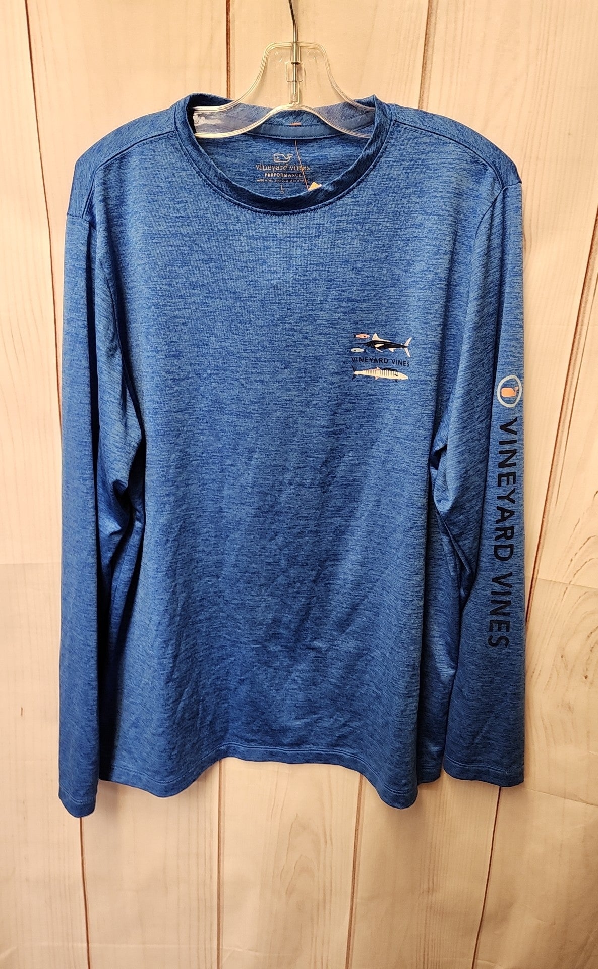 Vineyard Vines Boy's Size 16 Blue Shirt