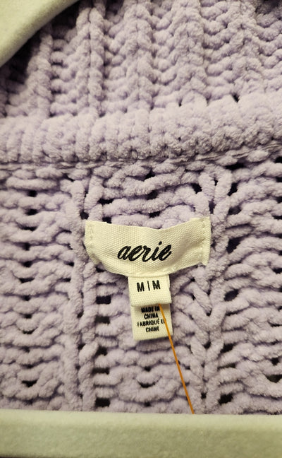 Aerie Women's Size M Purple Sweater