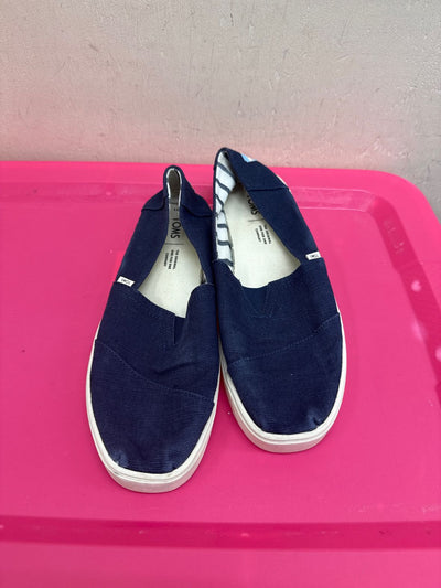 Toms Men's Size 11 Navy Shoes