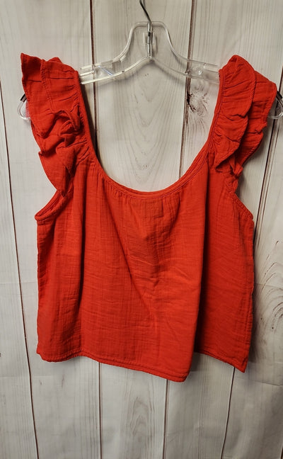 Gap Women's Size S Red Sleeveless Top