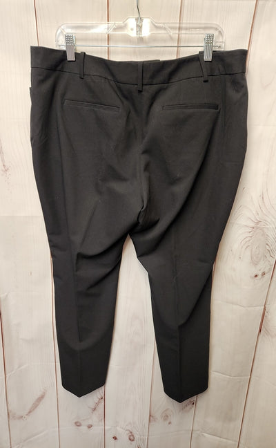 Liz Claiborne Women's Size 16 Petite Short Black Pants Audra