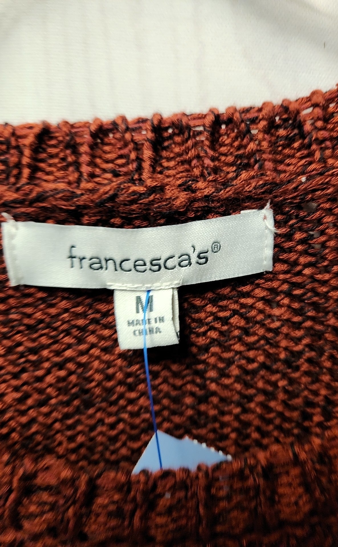 Francesca's Women's Size M Red Sweater