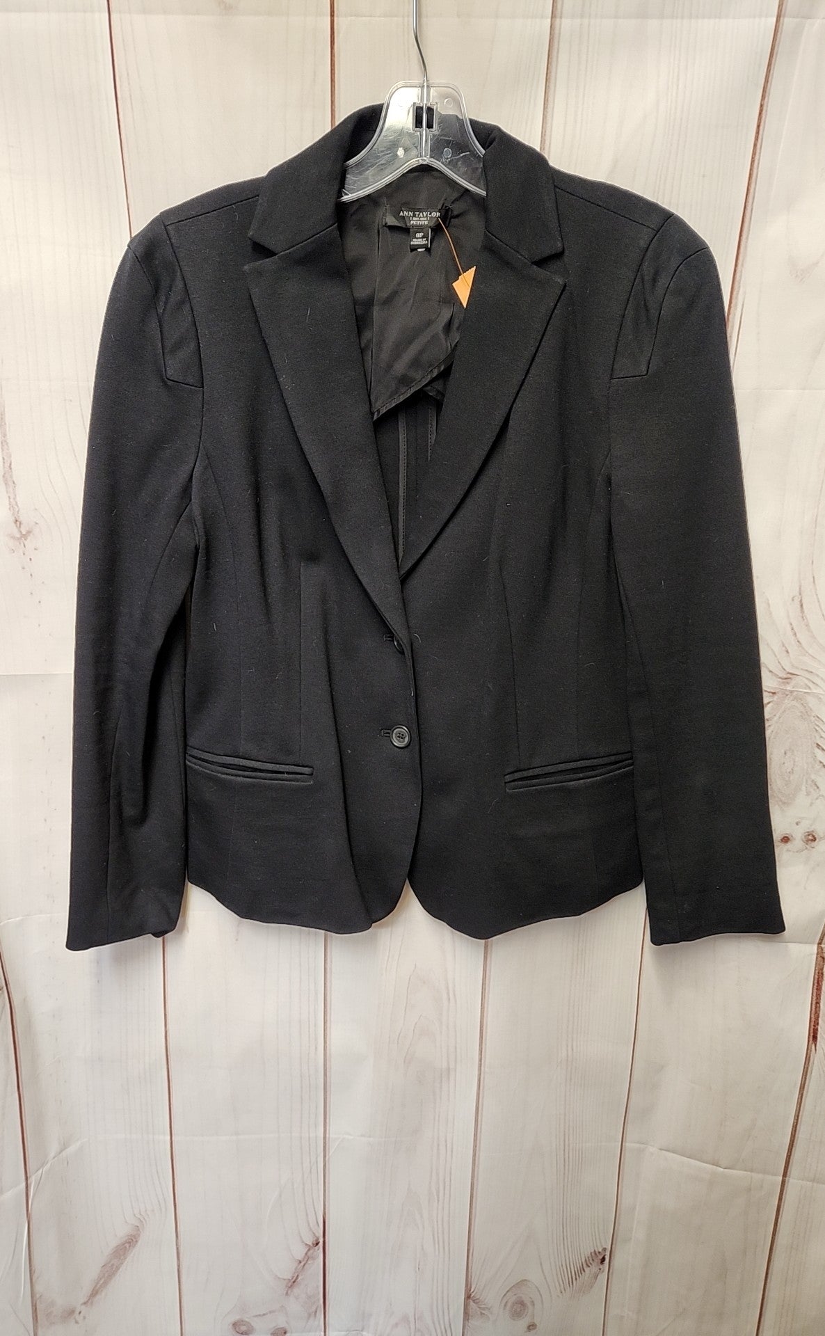 Ann Taylor Women's Size 8 Petite Black Blazer