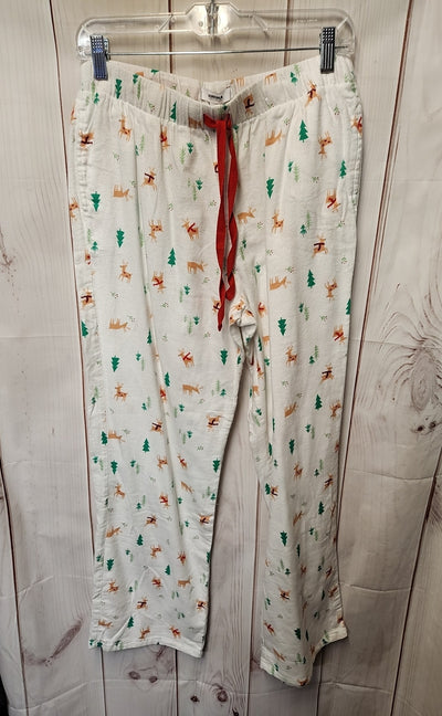 Sonoma Women's Size M White PJ Bottoms