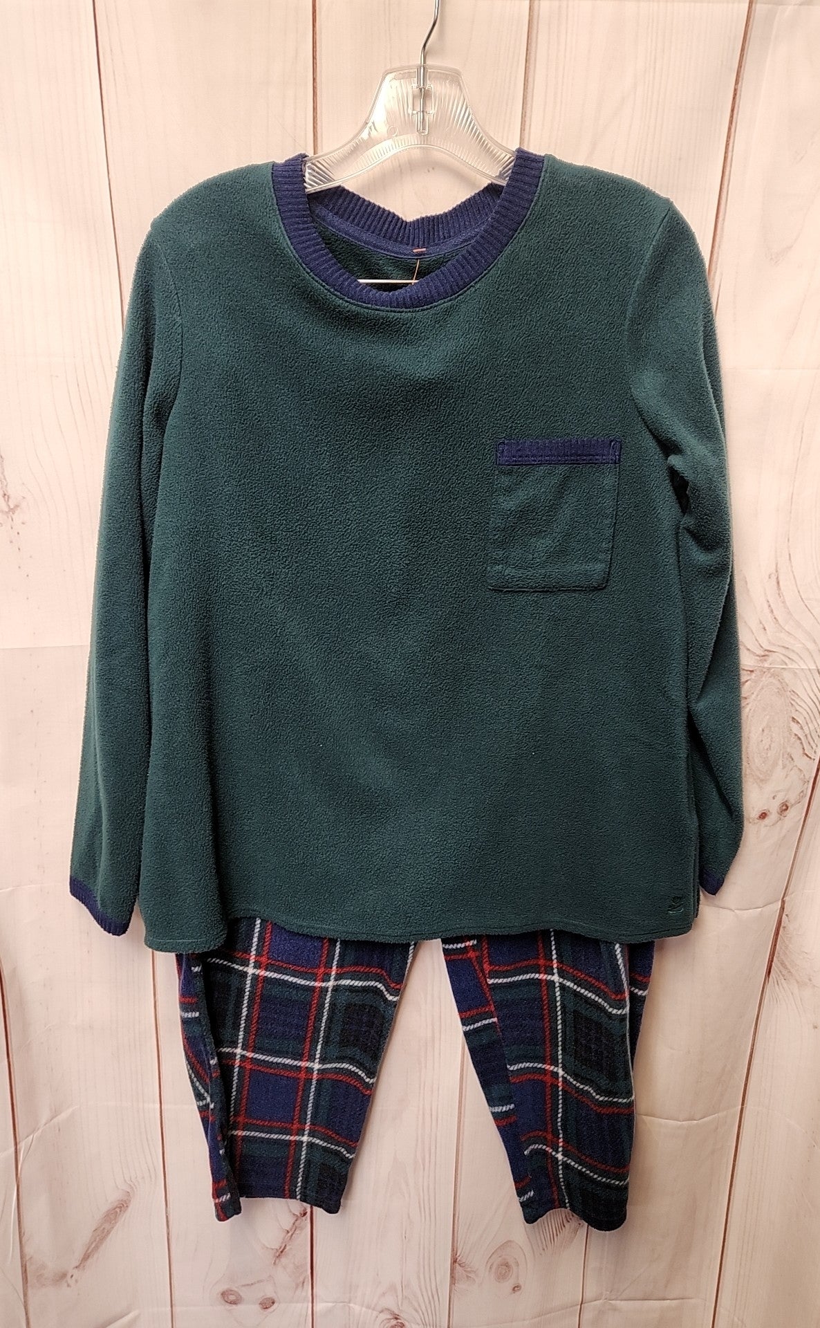 Cuddl Duds Women's Size M Green Pajamas