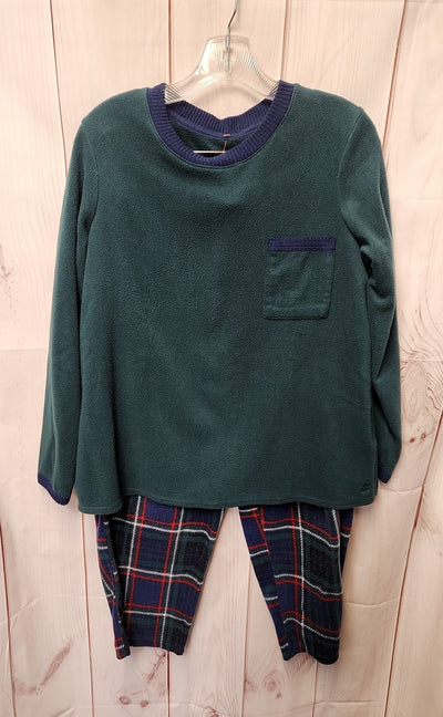Cuddl Duds Women's Size M Green Pajamas
