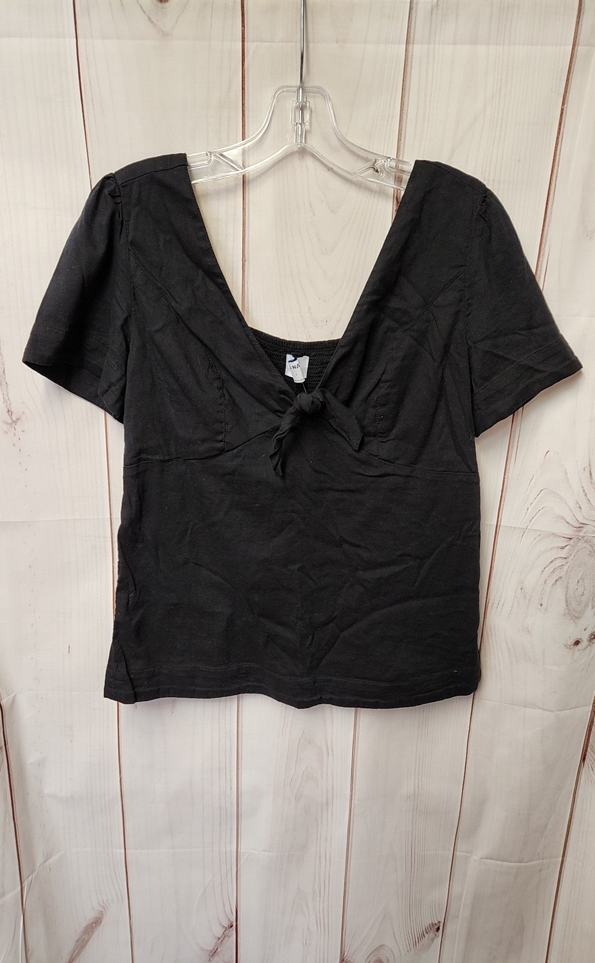 Old Navy Women's Size S Black Short Sleeve Top
