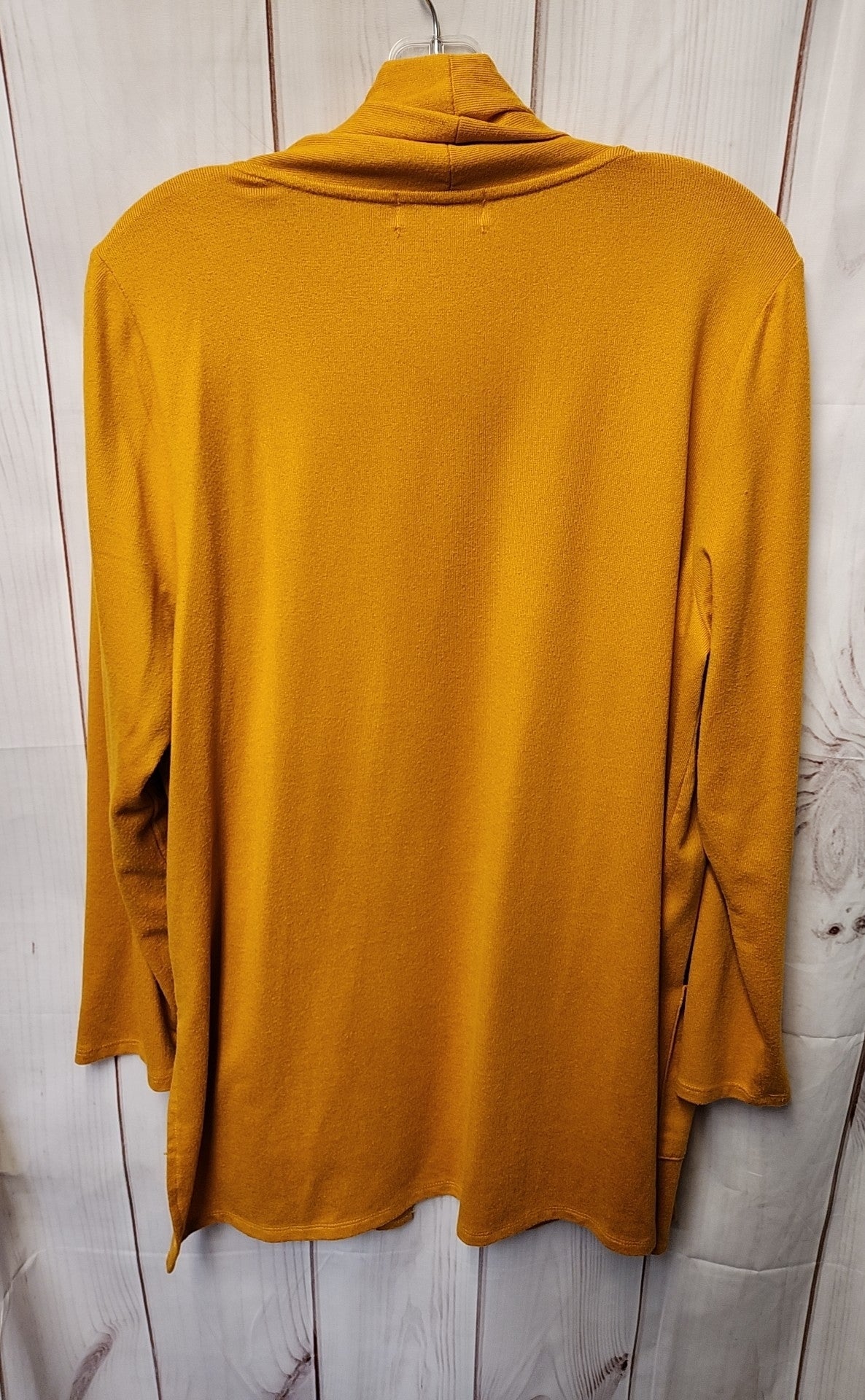 89th & Madison Women's Size XL Yellow Cardigan