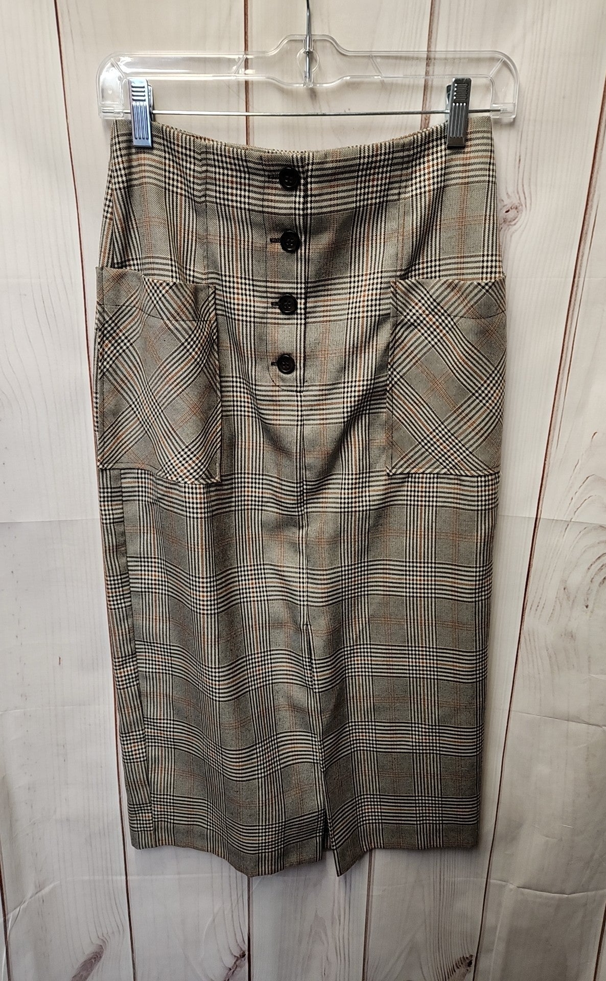 Primark Women's Size 4 Brown Skirt