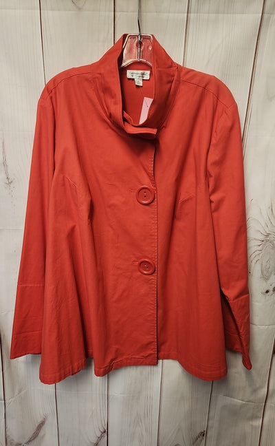 Coldwater Creek Women's Size 1X Red Jacket