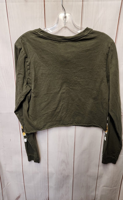 Vans Women's Size L Green Short Sleeve Top