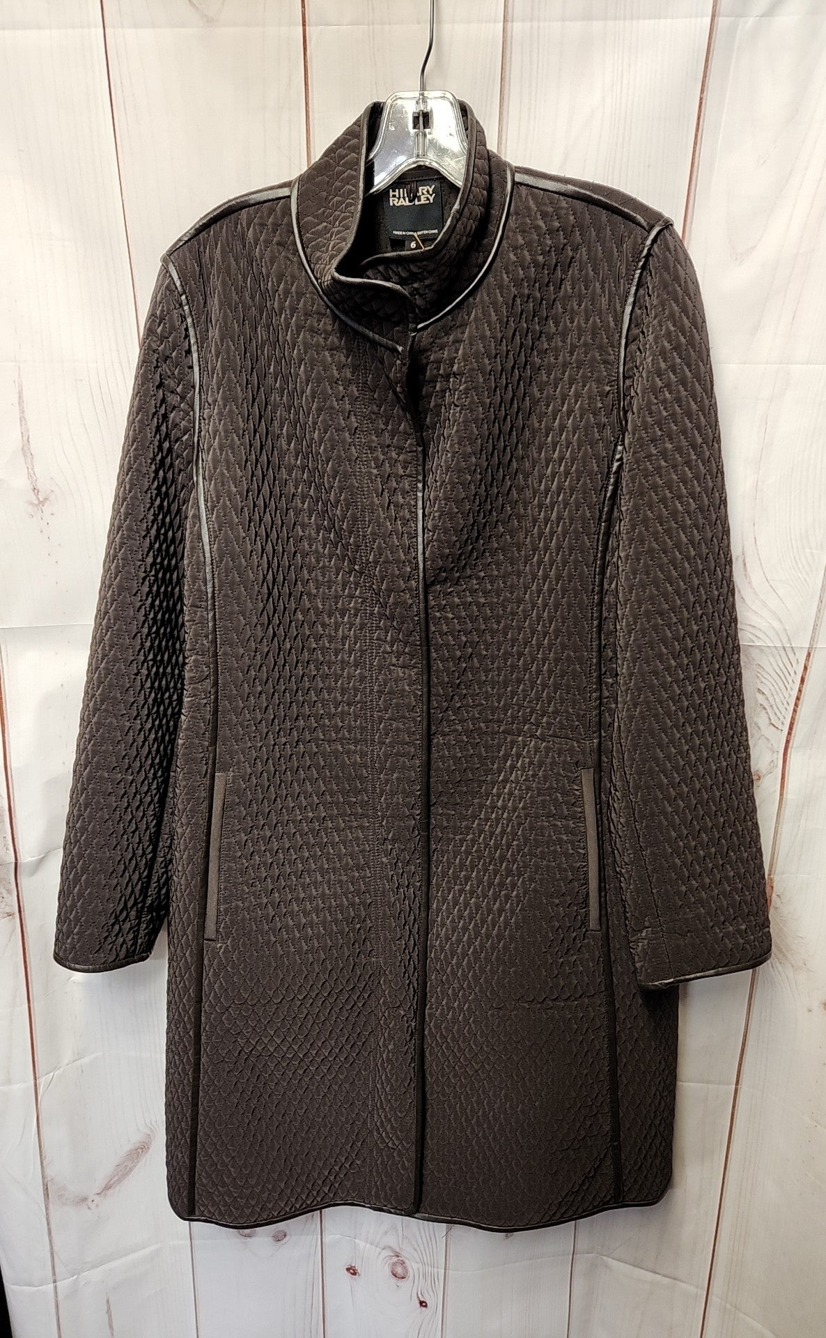 Hilary Radley Women's Size 6 Brown Jacket