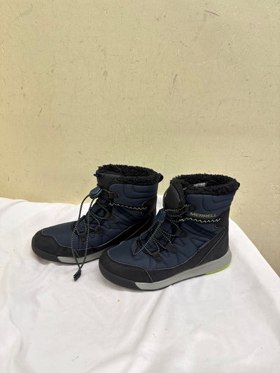 Merrell Boy's Size 3 Navy Boots