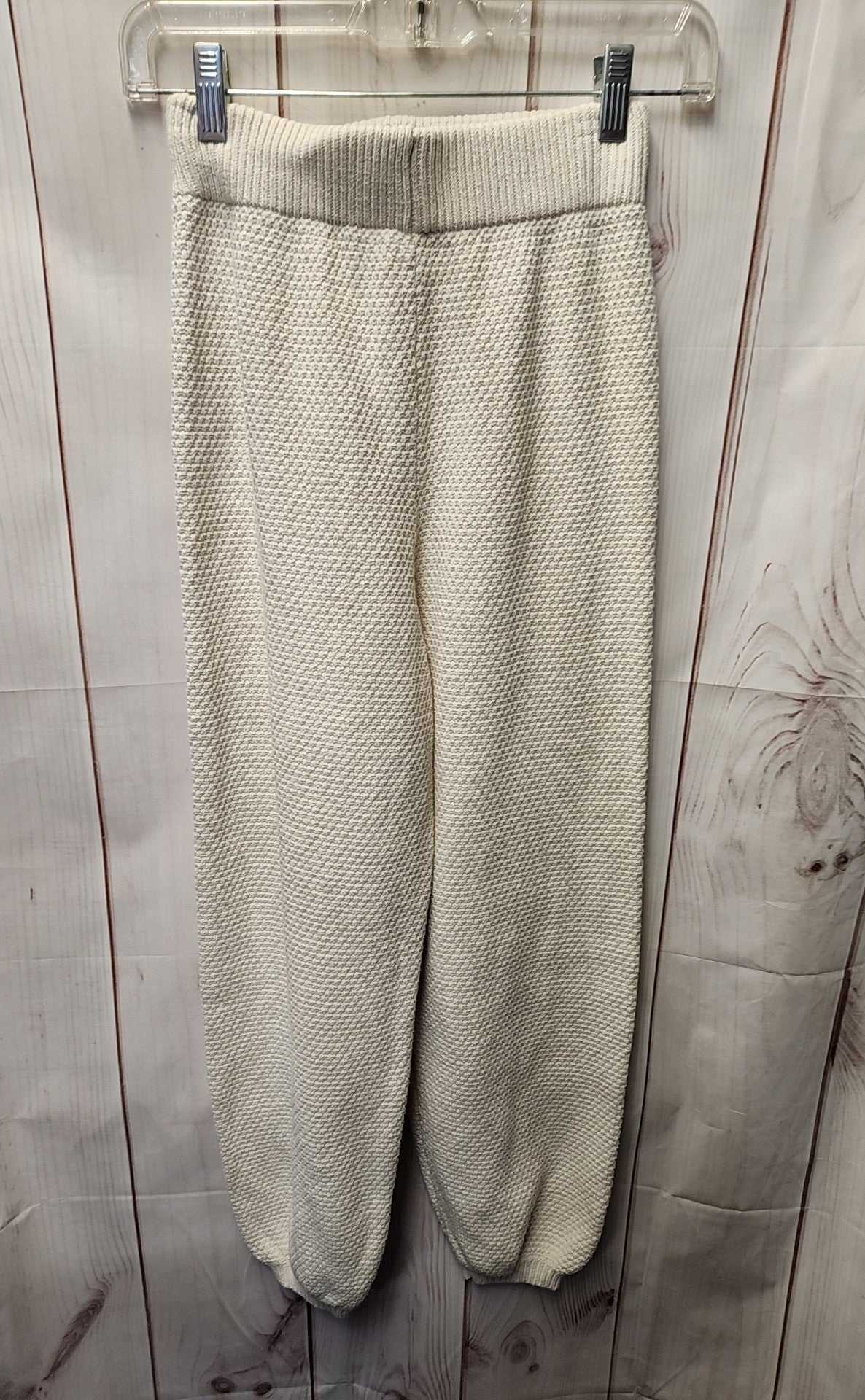 SincerelyJules Women's Size XS White Knit Pants