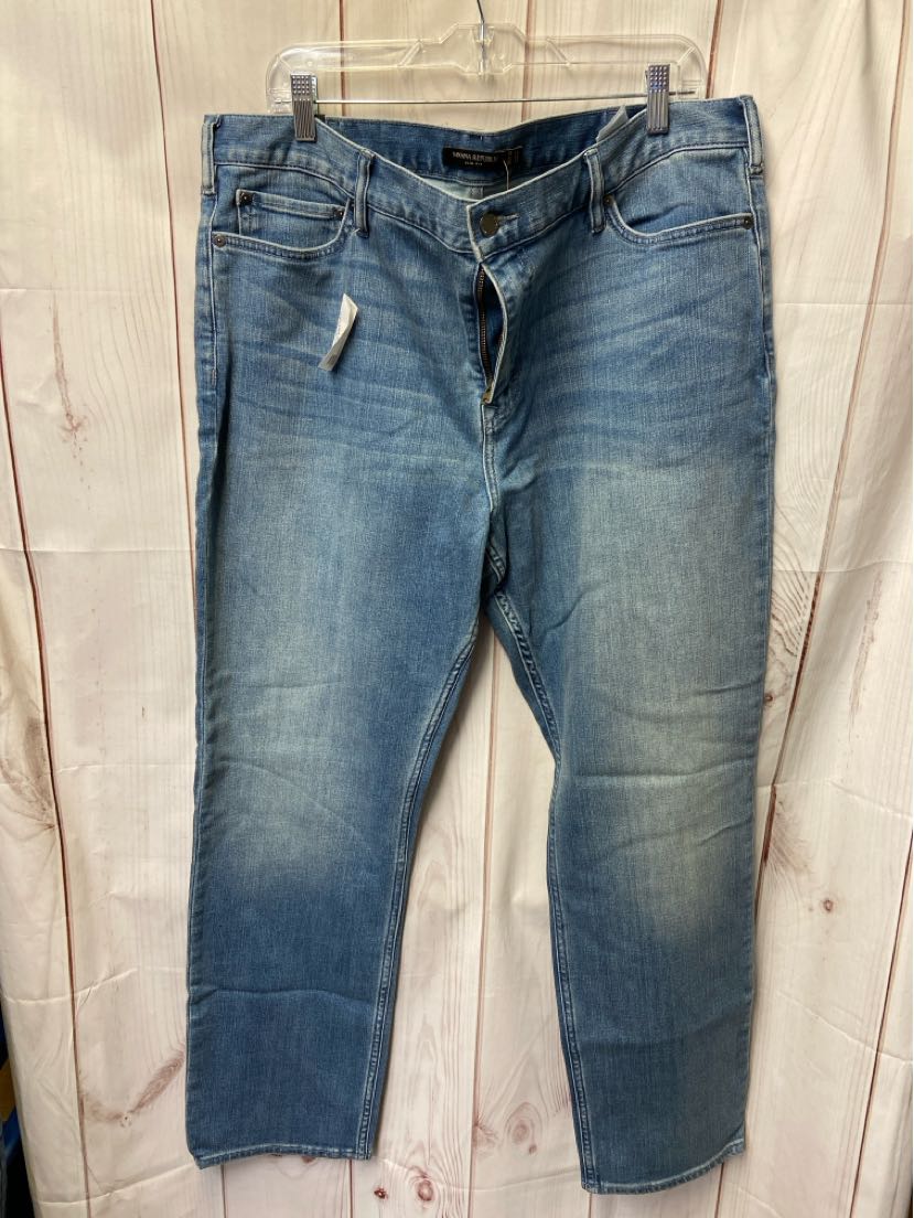 Banana Republic Men's Size 38x32 Blue Jeans Slim Fit