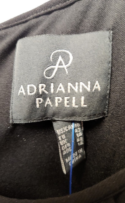 Adrianna Papell Women's Size 10 White & Black Dress