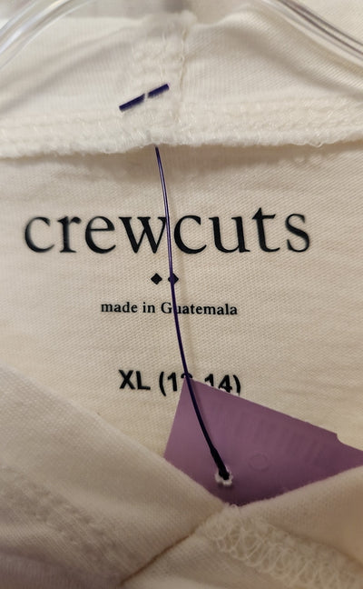 Crewcuts Boy's Size 12/14 White Shirt