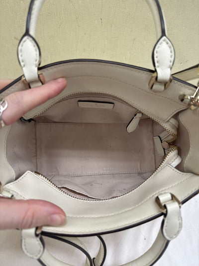 Kate Spade Staci Garden Bouquet White Purse Bag