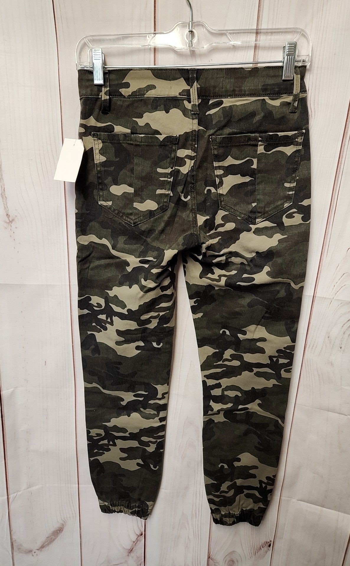 Prosperity Women's Size 26 (1-2) Green Camo Pants