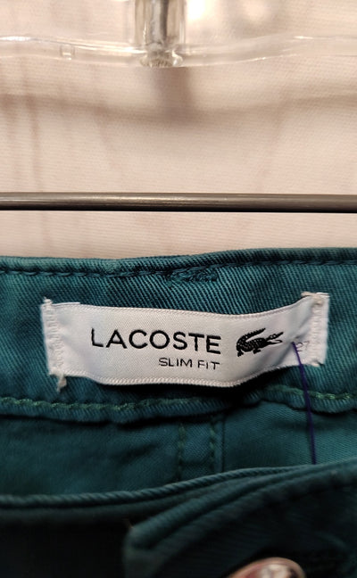 Lacoste Women's Size 27 (3-4) Teal Pants