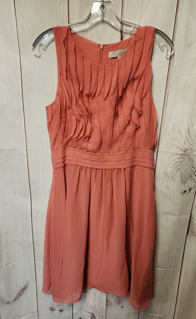 Loft Women's Size 6 Pink Dress