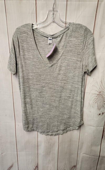 Old Navy Women's Size S Gray Short Sleeve Top