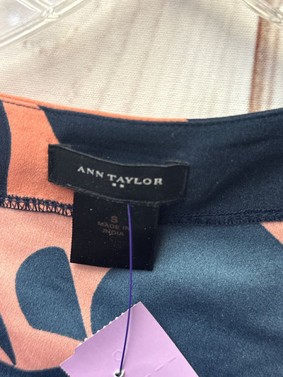 Ann Taylor Women's Size S Pink & Blue Sleeveless Top