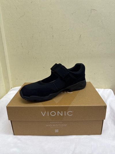 NIB Vionic Women's Size 7-1/2 Black Flats Shoes