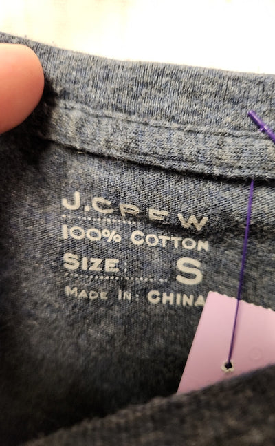 J Crew Men's Size S Navy Shirt