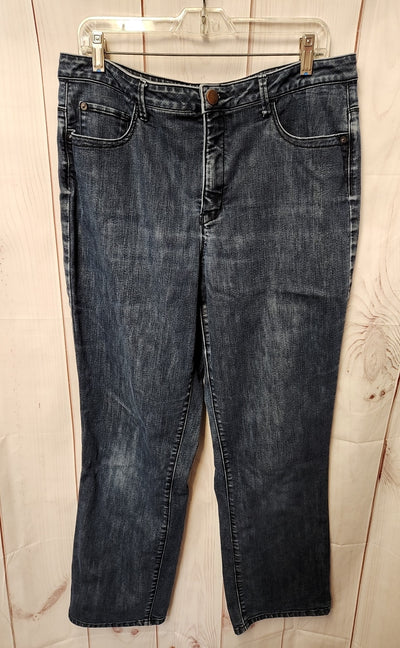 Coldwater Creek Women's Size 33 (15-16) Blue Jeans