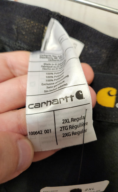 NWT Carhartt Men's Size 2X Black Underwear