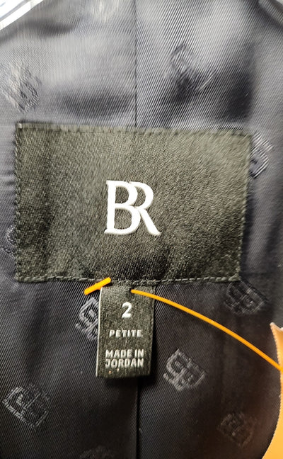 Banana Republic Women's Size 2 Petite Navy Blazer