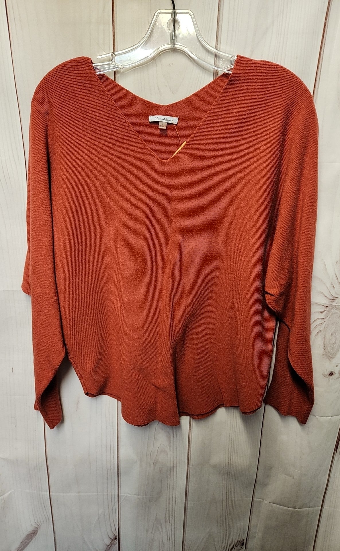 Vila Milano Women's Size L Red Sweater